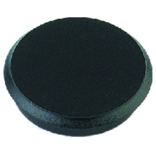 Magnet, rund, Ø: 24 mm, 7 mm, Haftkraft: 300 g, schwarz