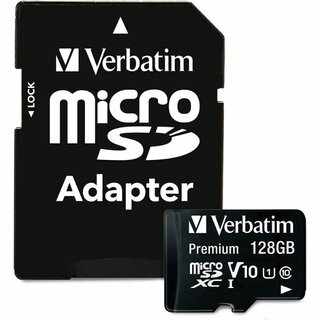 Micro SDXC 128GB mit Adapter Verbatim