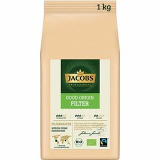 Kaffee Jacobs 4056107, Good Origin Filter gemahlen, 1000g