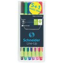 Fineliner Schneider Line-Up, Strichstrke: 0,4 mm,...