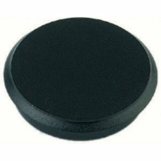 Haftmagnet Alco 6838, Durchmesser: 32mm, schwarz