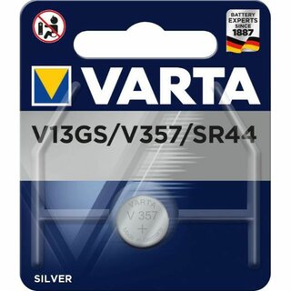 Batterie Varta 357, Knopfzelle, V357, 1,55 Volt