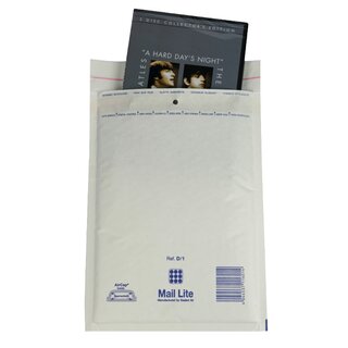 Luftpolstertaschen Mail Lite D/1 Innenmae: 180x260mm goldgelb 5St