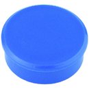 Magnet, rund, Ø: 32 mm, 7 mm, Haftkraft: 800 g, blau