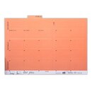 Reiter Mappei 405004, selbstklebend, 55mm, orange, 100 Stck