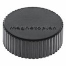Haftmagnet Magnetoplan 16600, Durchmesser: 34mm, schwarz,...