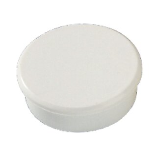 Magnet, rund, Ø: 38 mm, Haftkraft: 2.500 g, weiß
