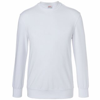 Sweatshirt Kbler 5023 6330-10, Gre: M, wei