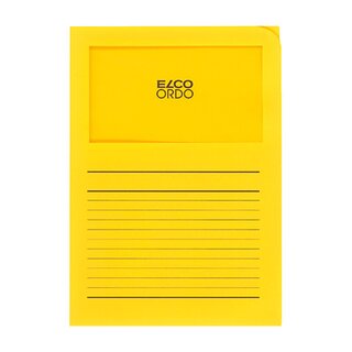 Sichtmappe Elco 2948972, A4, intensivgelb, 100 Stück