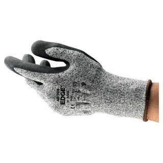 Mechanikschutzhandschuhe Edge 48-706, Größe 10, schwarz