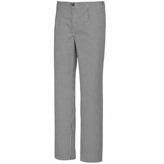 Kochhose BP, 1353-910-33, Größe: 64, schwarz-weiß Pepita