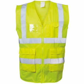 Warnschutzweste Safestyle 23510, Reißverschluss, Größe M,...