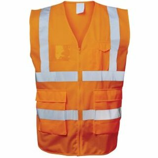 Warnschutzweste Safestyle 23511, Reiverschluss, Gre S, orange