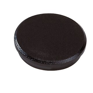 Magnet, rund, Ø: 32 mm, Haftkraft: 800 g, schwarz