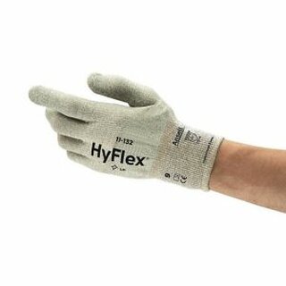 Mechanikschutzhandschuhe Hyflex 11-132, antistatisch, Gre 10 wei, 1 Paar