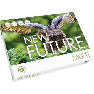 Kopierpapier New Future Multi, A4, 80g, 4fach gelocht, wei, 500 Blatt