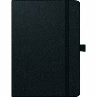 Brunnen Buchkalender 1078166906, 1W/2S, A4, schwarz, 2027