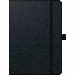 Brunnen Buchkalender 1078166906, 1W/2S, A4, schwarz, 2027