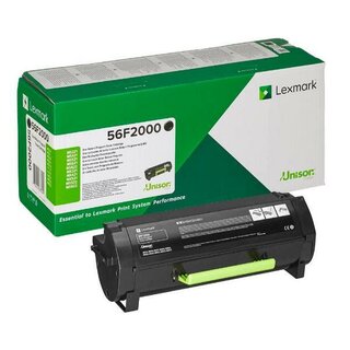 Toner Lexmark 56F2000, Reichweite: 6.000 Seiten, schwarz