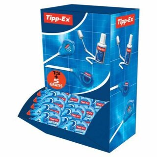 Korrekturroller Tipp-Ex 935587 Pocket Mouse, 15 +5 Stück...