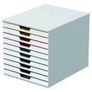 Durable Schubladenbox 763027 Varicolor, 10 Schubladen,...