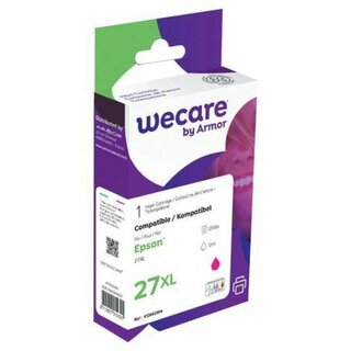 Tintenpatrone wecare  komp. mit Epson 27XL/C13T27134012, Inhalt: 12ml, mag