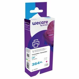 Tintenpatrone wecare komp. mit HP 364XL/CB324EE, Inhalt: 12 ml, magenta