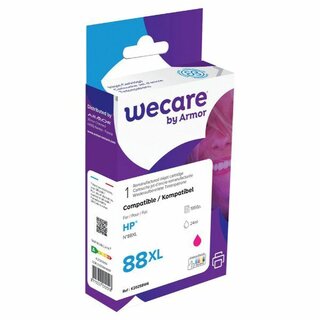 Tintenpatrone wecare  komp. mit HP 88XL/C9392AE, Inhalt: 24ml, magenta