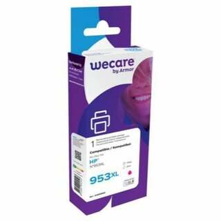 Tintenpatrone wecare  komp. mit HP 953XL/F6U17AE, Inhalt: 26ml, magenta