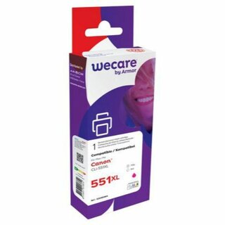 Tinte WECARE K20483W4, kompatibel zu CANON CLI-551XL, fr Pixma MX925, magenta