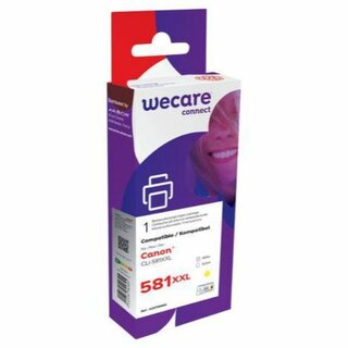 Tintenpatrone wecare komp. mit Canon CLI-581XL, Inhalt:...