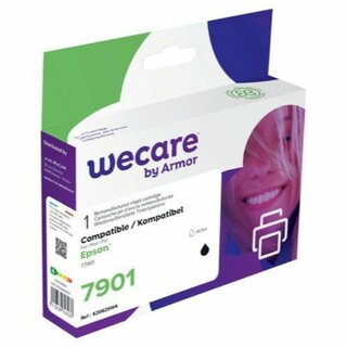 Tintenpatrone wecare  komp. mit Epson 79XL/C13T79014010, 45.5ml, schwarz