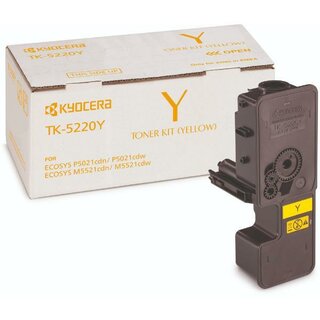 Kyocera Toner f.Ecosys M5521cdn/cdw gelb ca.1.200 S TK-5220Y