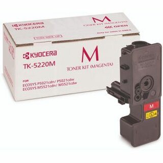 Kyocera Toner f.Ecosys M5521cdn/cdw magenta ca.1.200 S TK-5220M