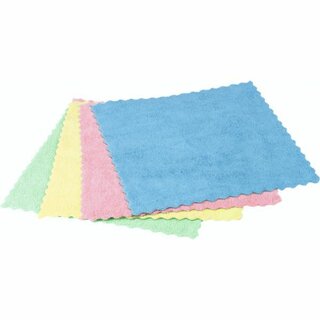 Microfasertuch Vileda MicroTuff Easy, Mae: 30x30cm, blau, 50 Stck