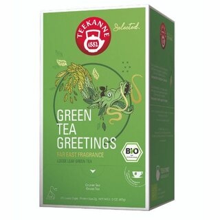 Tee Teekanne Organic Bio Grner Tee, 25 Beutel