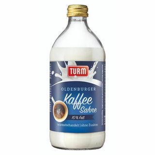 Kaffeesahne Turm 35200, 10% Fettgehalt, Inhalt: 470ml