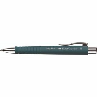 Kugelschreiber AWF 241167, Polyball XB, Strichstrke: 0,6mm, petrol