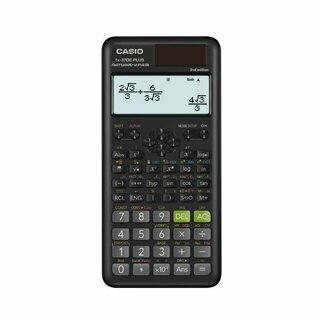 Taschenrechner Casio FX-87DE PLUS-2, 10 / +2stellig, Solar-/Batteriebetrieb, swz