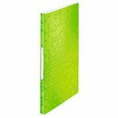 Sichtbuch Leitz 4632 WOW, A4, mit 40 Hllen, grn metallic