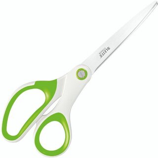 Schere Leitz 5319, Lnge: 20,5 cm, Stahl, ergonomischer Griff, grn metallic