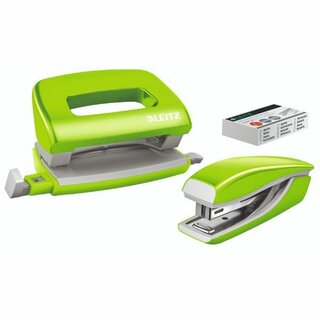 Heftgerät+Locher Set Leitz 5561 NeXXt WOW, Heft- &...