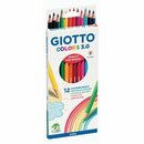 Farbstift Lyra F276600, Giotto Colors, sortiert, 12 Stck