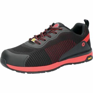 Sicherheitsschuhe BATA Spark 719-66426, S1P ESD SRC, Gre 39, schwarz/rot