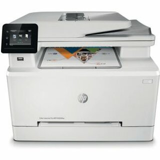 Farblaserdrucker HP M283fdw LAserJet Pro MFP, Multifunktionsdrucker, wei