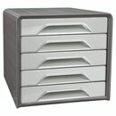 Schubladen Box Cep Smoove 5 Schubladen, grau