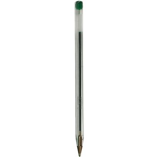 Kugelschreiber BIC Cristal Original, Kappe, Strichstrke 0,4mm, grn