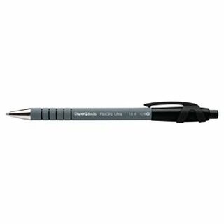 Kugelschreiber Paper Mate 26511 Flexgrip Ultra, Einweg, Druckmechanik, 0,5mm, sw