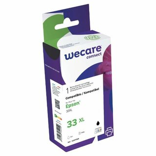 Tinte Wecare kompatibel mit Epson T3351XL, schwarz