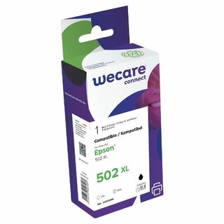 Tinte Wecare kompatibel mit Epson 502XL, schwarz